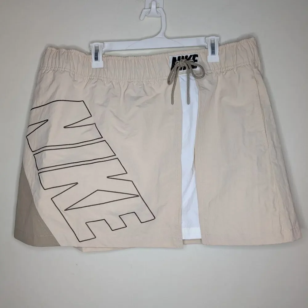 Nike Sportswear x Nike United WWC Tracksuit Skirt in Cream / Brown, Size XXL